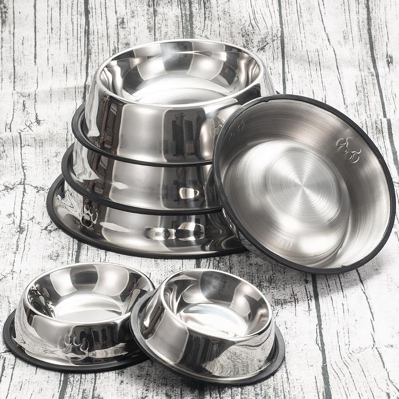 Tip-Proof Stainless Steel Bowl